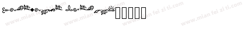 Fairwater Script字体转换